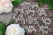 Spring lettering overlays collection, a Graphic by catary art (Thumbnail 4 of 4)