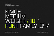 Kimoe, a Sans Serif Font by OWL KING (Thumbnail 1 of 7)