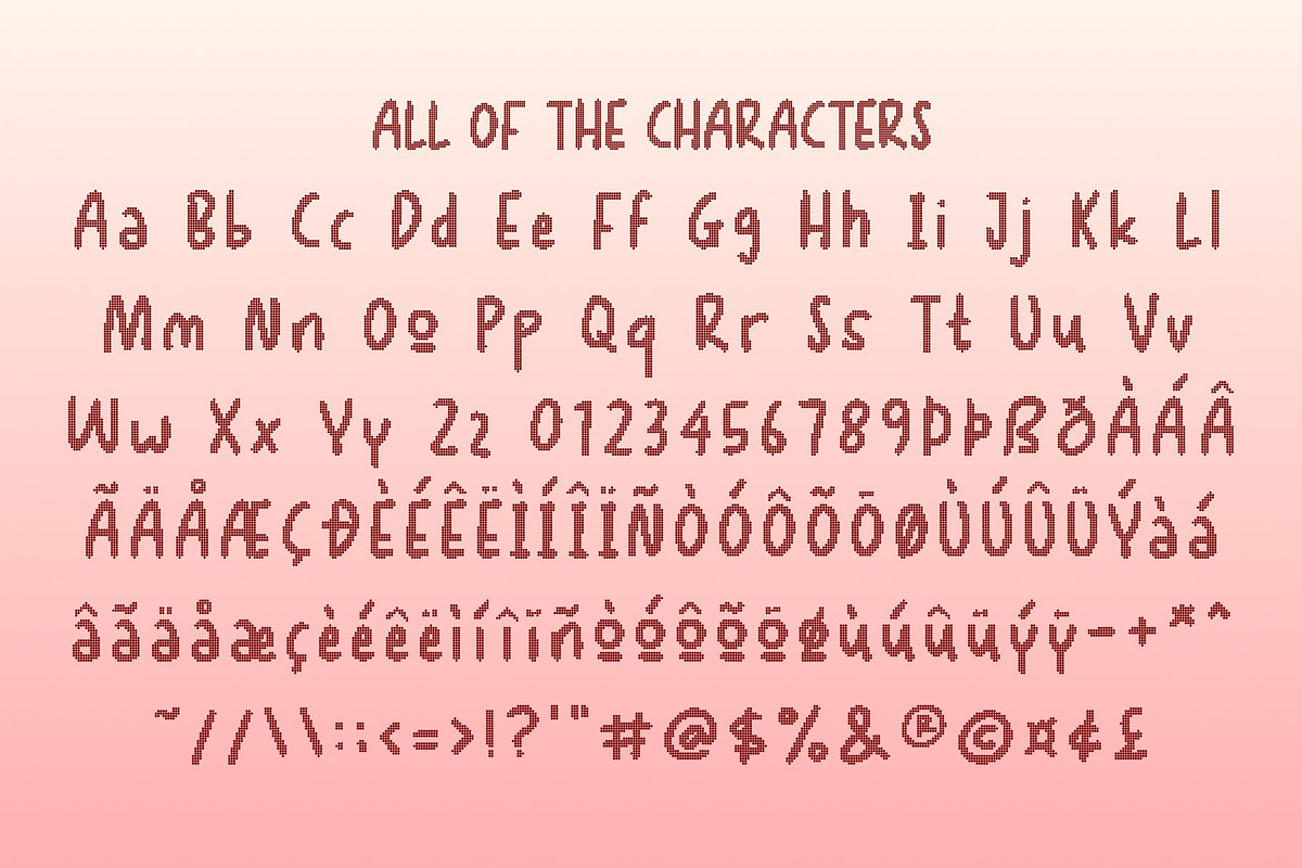 CS Racons Disco, a Handwritten Font by Craft Supply Co. (Photo 8 of 8)