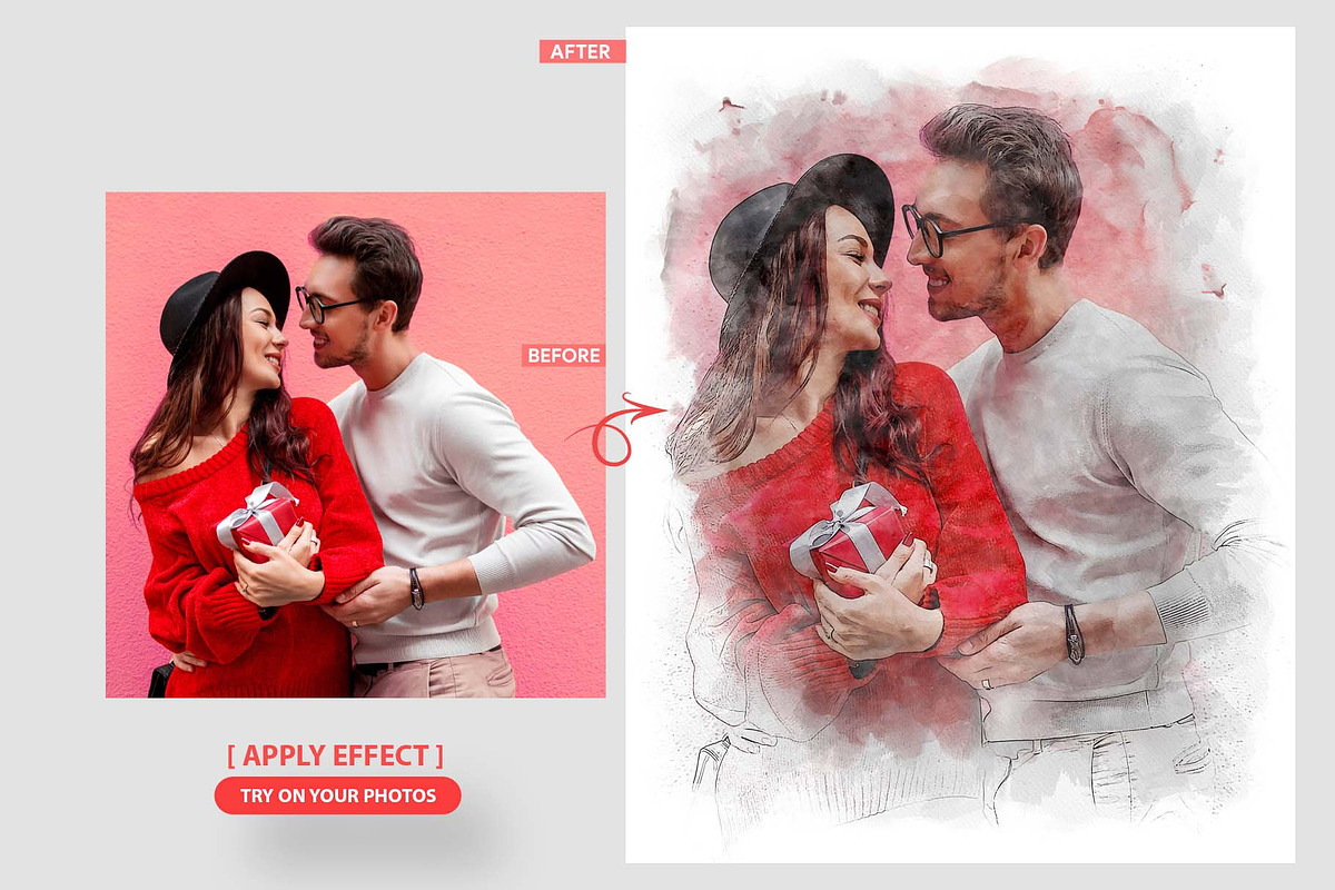 Artisan Aquarelle Painting Action, an Action Add-On by MRI STUDIO (Photo 5 of 15)