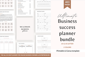 Ultimate Business Planner Bundle