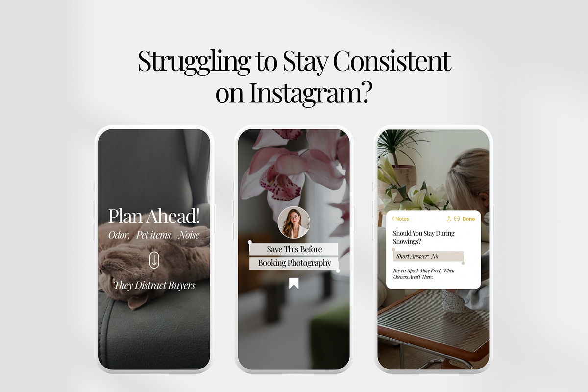 Real Estate Instagram Content Kit, a Social Media Template by Instprofi | Studio Estimo (Photo 26 of 37)