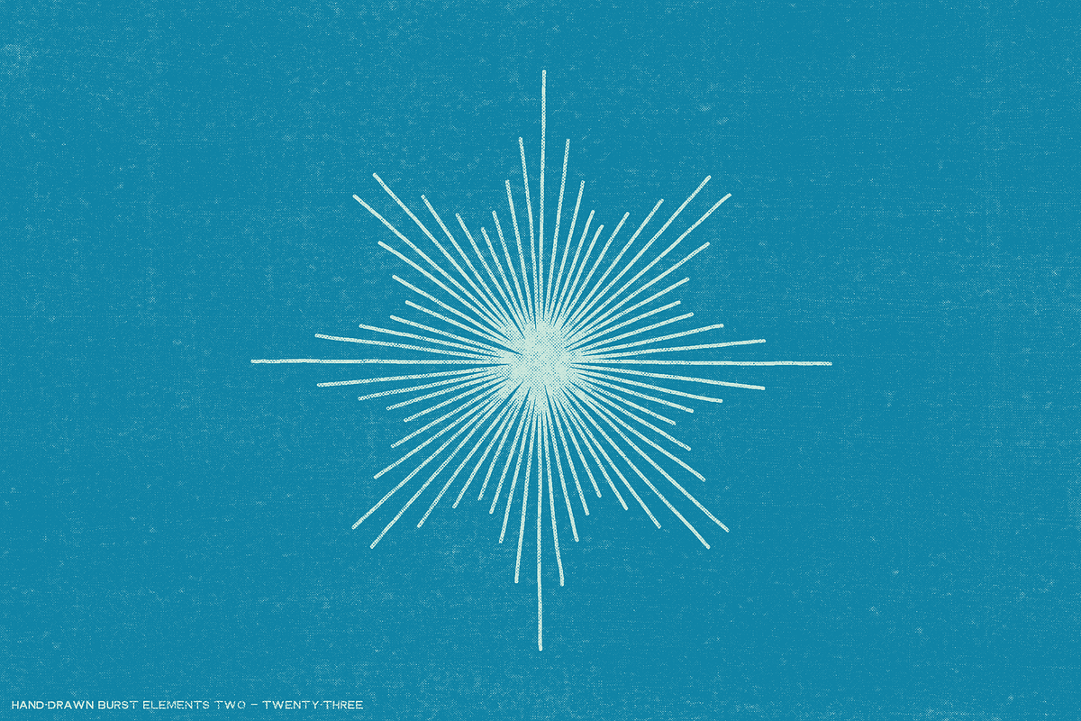 36 hand-drawn burst elements, an Object Graphic by The Shop (Photo 14 of 25)