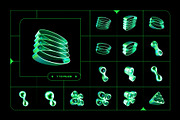 Y2K 3D Shapes - 113 illustrations, an Object Graphic by assetpro.design (Thumbnail 7 of 13)