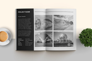 Architect Portfolio Brochure Layout