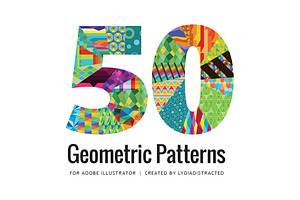 50 Vector Geometric Patterns