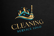Modern Cleaning Service Logo Canva, a Branding & Logo Template by Shahjhan (Thumbnail 4 of 4)