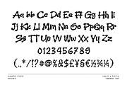 Hogles a Handmade Display Font, a Handwritten Font by Blankids Studio (Thumbnail 9 of 9)