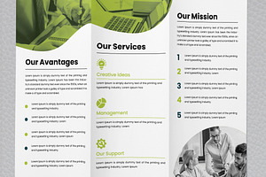 Trifold Brochure Layout Design