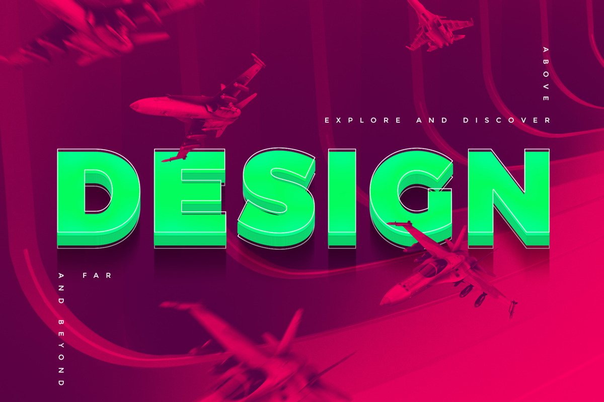 3D Text Effects New Trends, a Layer Style Add-On by Graphicdome (Photo 8 of 17)