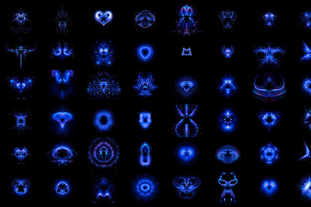 3 in 1 Fractal Light Overlays, a Texture Graphic by Abstract Background (Photo 7 of 7)