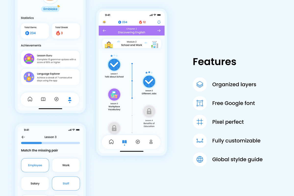 Splash - English Learning App, a Templates & Theme by Capi Product (Photo 5 of 8)