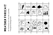 Weather Forecast Illustration Set, an Object Illustration by The Journey Atelier (Thumbnail 2 of 3)