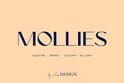 MOLLIES - Sans Serif Font, a Font by erlosDESIGN (Thumbnail 2 of 14)