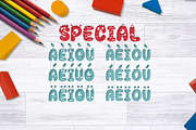 Baby Monster - Kids font, a Font by arausidp (Thumbnail 4 of 9)