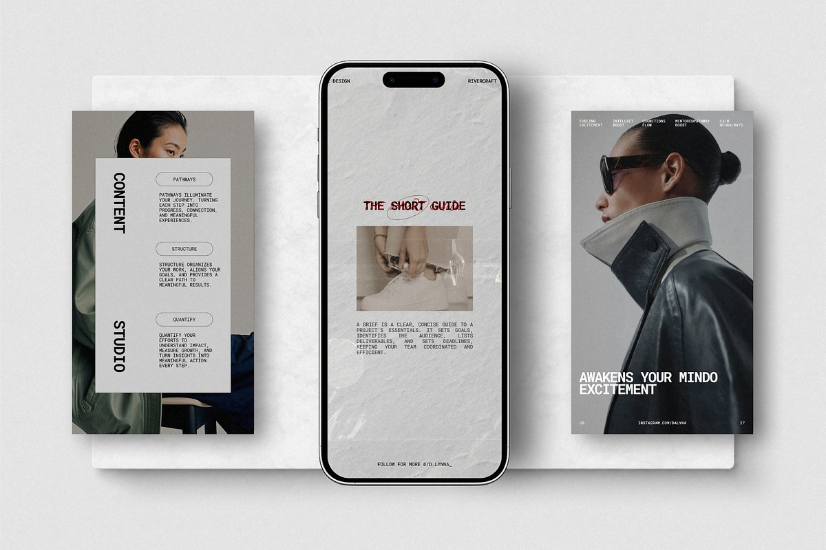 ZENO | Instagram Template (II), a Social Media Template by The Aesthetic Studio (Photo 4 of 10)
