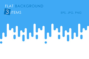 3 Flat Backgrounds