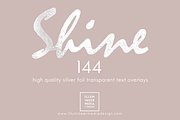 SILVER FOIL WORD OVERLAYS, a Graphic by Illumineer Media & Design (Thumbnail 1 of 7)