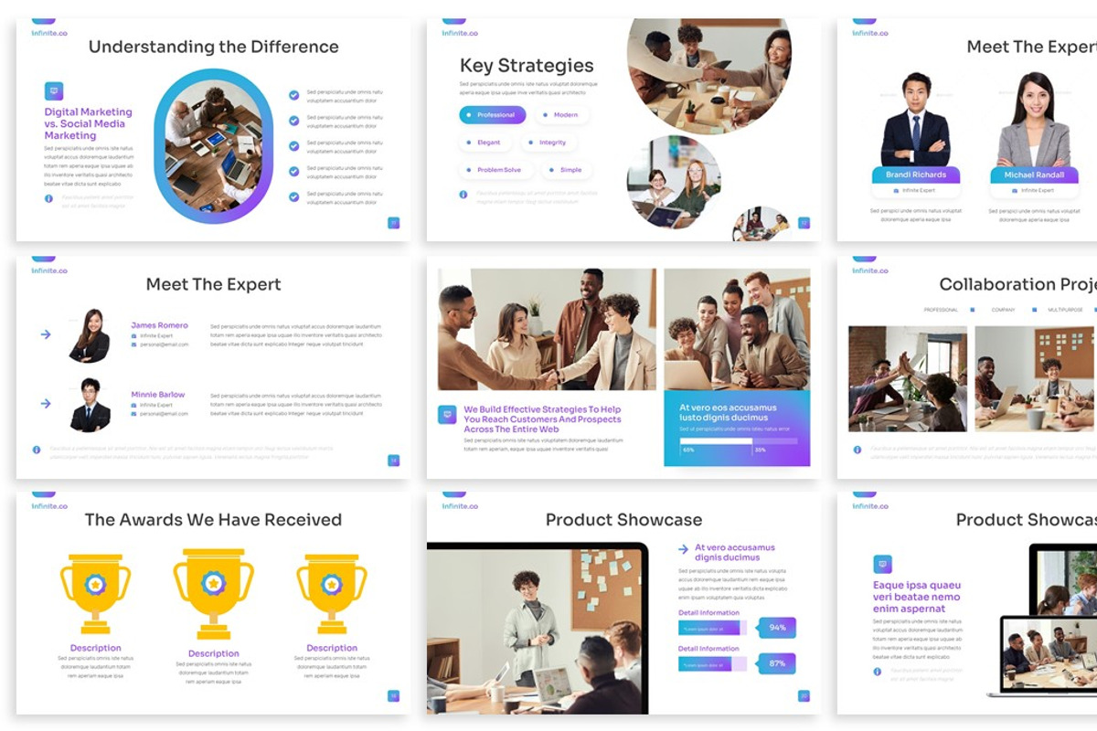 Infinite - Marketing Keynote, a Presentation Template by SlideFactory (Photo 3 of 4)