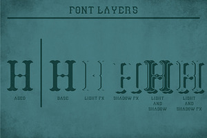 Tattoo Modern Label Typeface