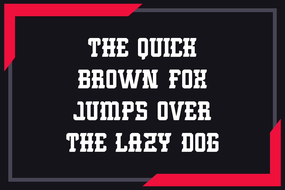 Derush Esport Gaming Font, a Blackletter Font by IHDSTD (Photo 5 of 11)