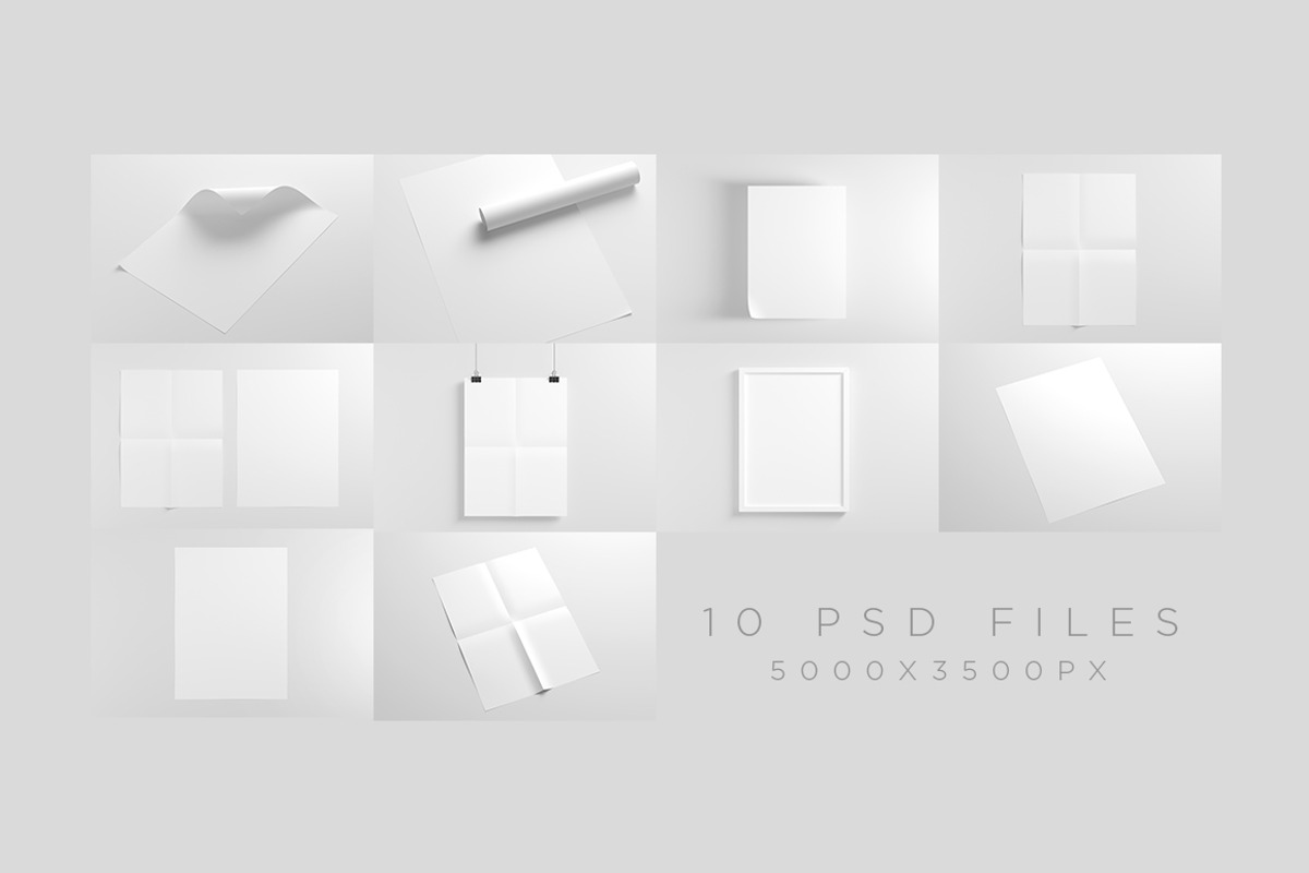 A3 Poster Mock-Up, a Print Template by AlkStudio (Photo 15 of 15)