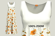 Woman Dress Mockup, an Advertising Mockup by PudraART (Thumbnail 3 of 7)