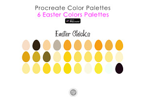 Easter Procreate Color Palettes