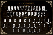 TEQUILERO, a Blackletter Font by jakejarkor (Thumbnail 5 of 8)