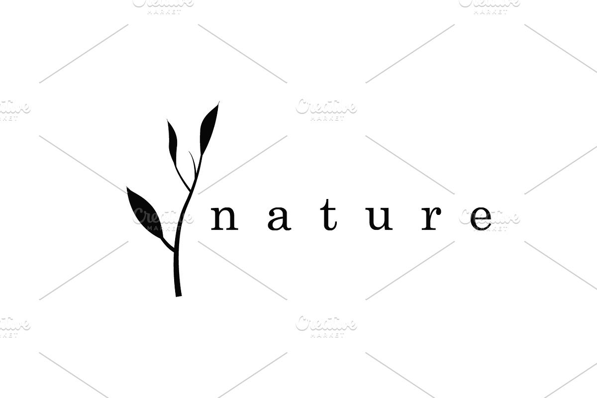 Minimalist Leaf Emblem Logo, a Branding & Logo Template by Maylianaw28 (Photo 2 of 2)