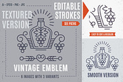 Distilling Industry: Vintage Labels, a Branding & Logo Template by Lumitar (Thumbnail 3 of 7)