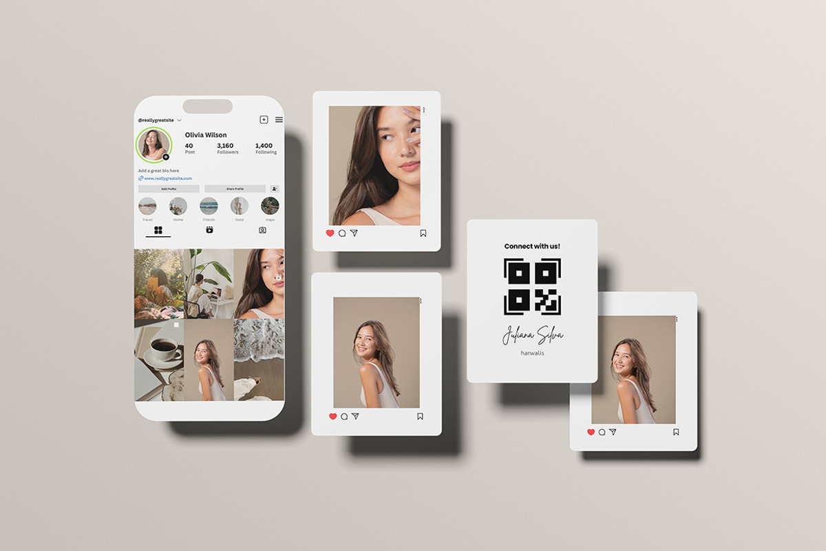 Social Media Post Mockup, an iPhone Mockup by swsi-studio (Photo 4 of 5)