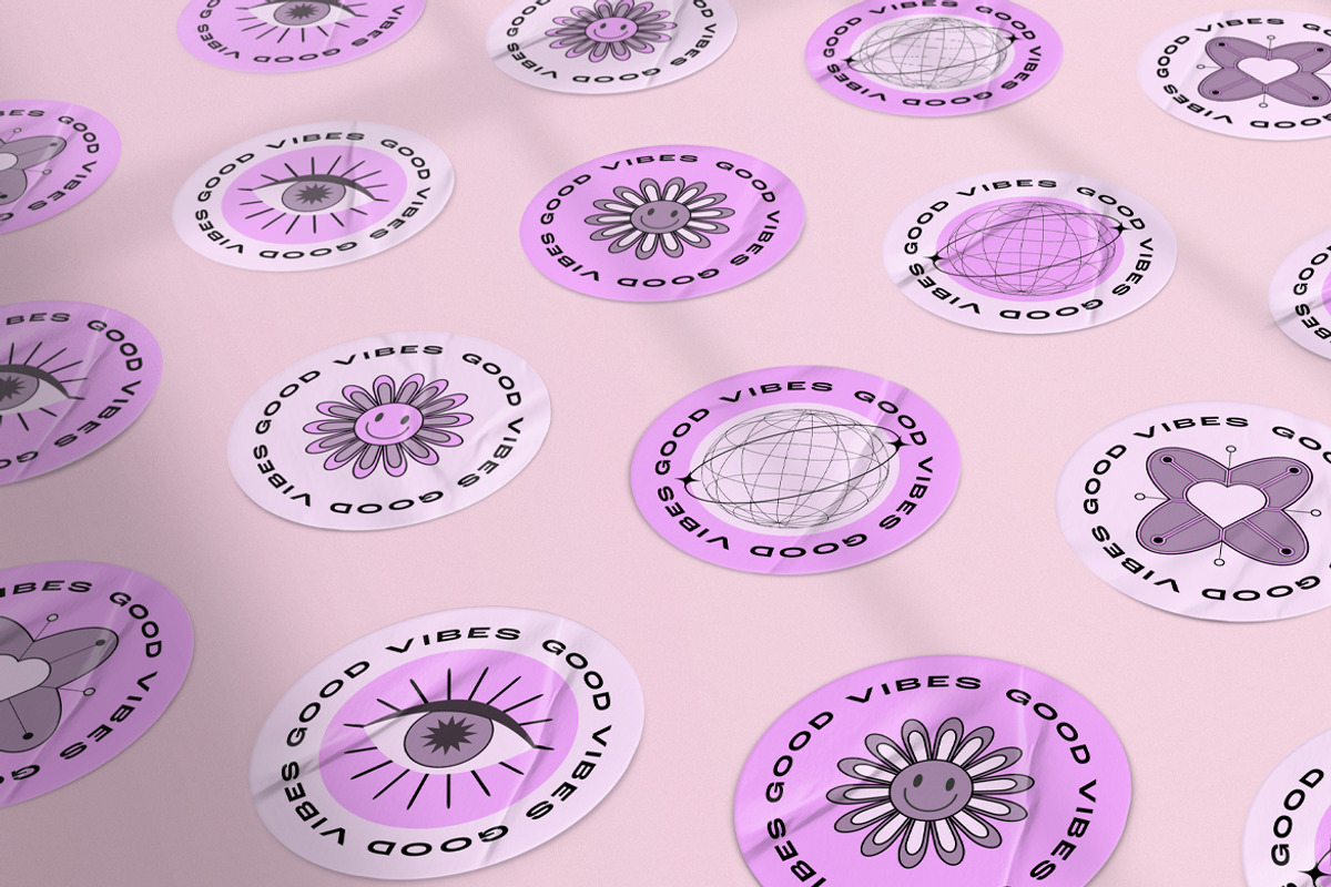 Stickers, a Graphic by wavebreak (Photo 2 of 5)