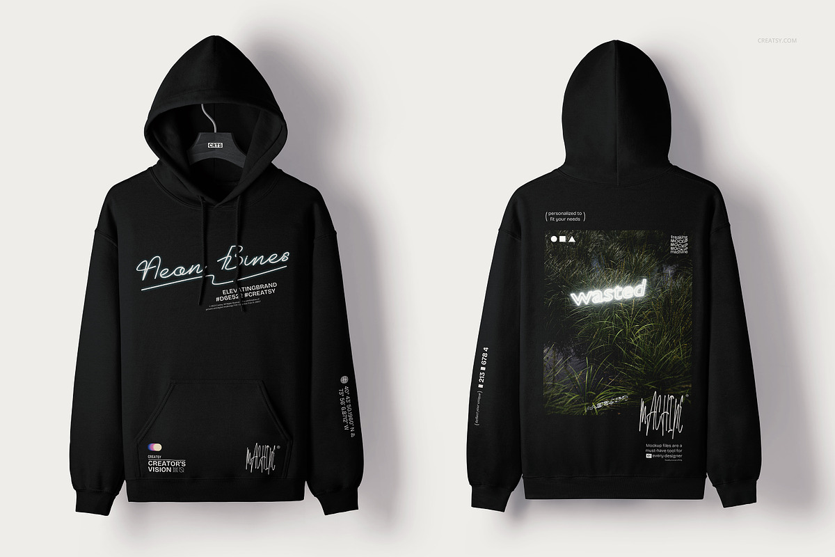 Gildan 18500 Hoodie Mockup Set, a Hoody Mockup by creatsy5 (Photo 6 of 20)