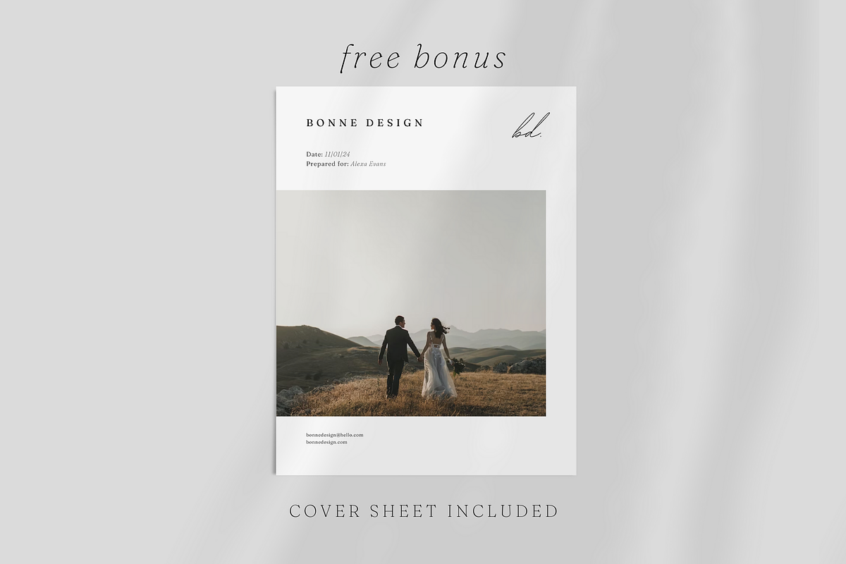 Photographer Forms Bundle Canva, a Marketing Template by frommakertomaker (Photo 12 of 13)