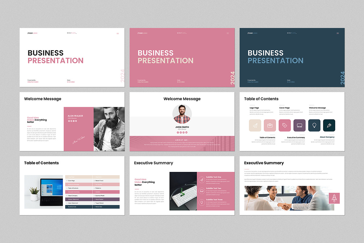Best! Business Presentation Template, a Presentation Template by CreativeSlides (Photo 5 of 15)
