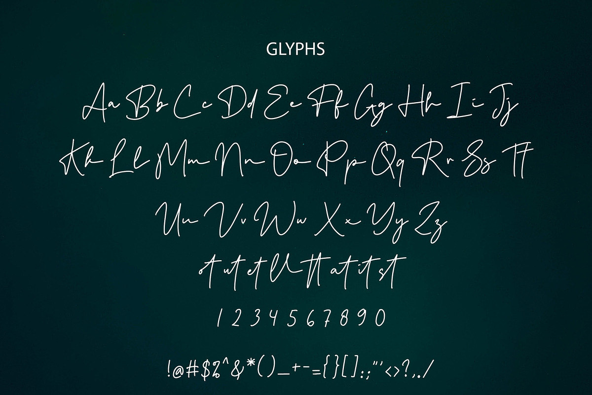 Ratinah Signature Font, a Script Font by Lythcreative (Photo 7 of 8)