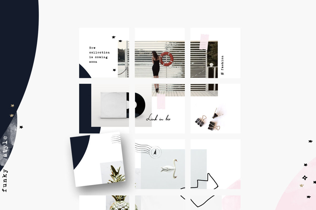 90% OFF | BUNDLE-Instagram Templates, a Social Media Template by CreativeFolks (Photo 30 of 36)
