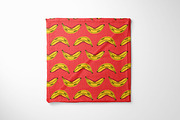 Neon Bananas Repeat Vector Pattern, a Pattern Graphic by K McCormack Designs (Thumbnail 3 of 4)