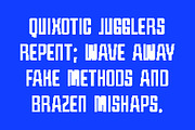 CS Wisdom Semipixel, a Sans Serif Font by Craft Supply Co. (Thumbnail 5 of 8)