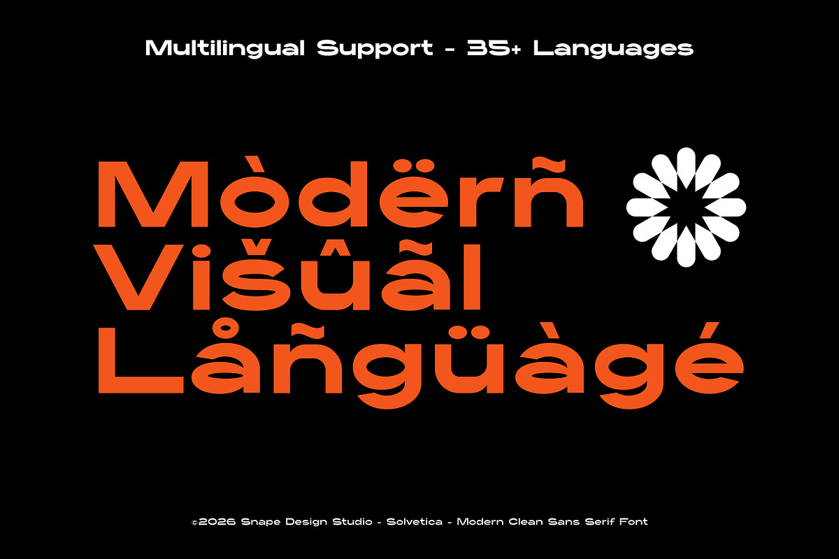 Solvetica – Modern Clean Sans Serif, a Sans Serif Font by Snape Design Studio (Photo 7 of 12)