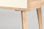 Scandinavian Desk 06, a Furniture 3D Model by maxtracing2 (Thumbnail 8 of 11)