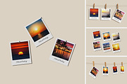 Polaroid Photo Mockup, a Print Template by Difa Design (Thumbnail 1 of 9)
