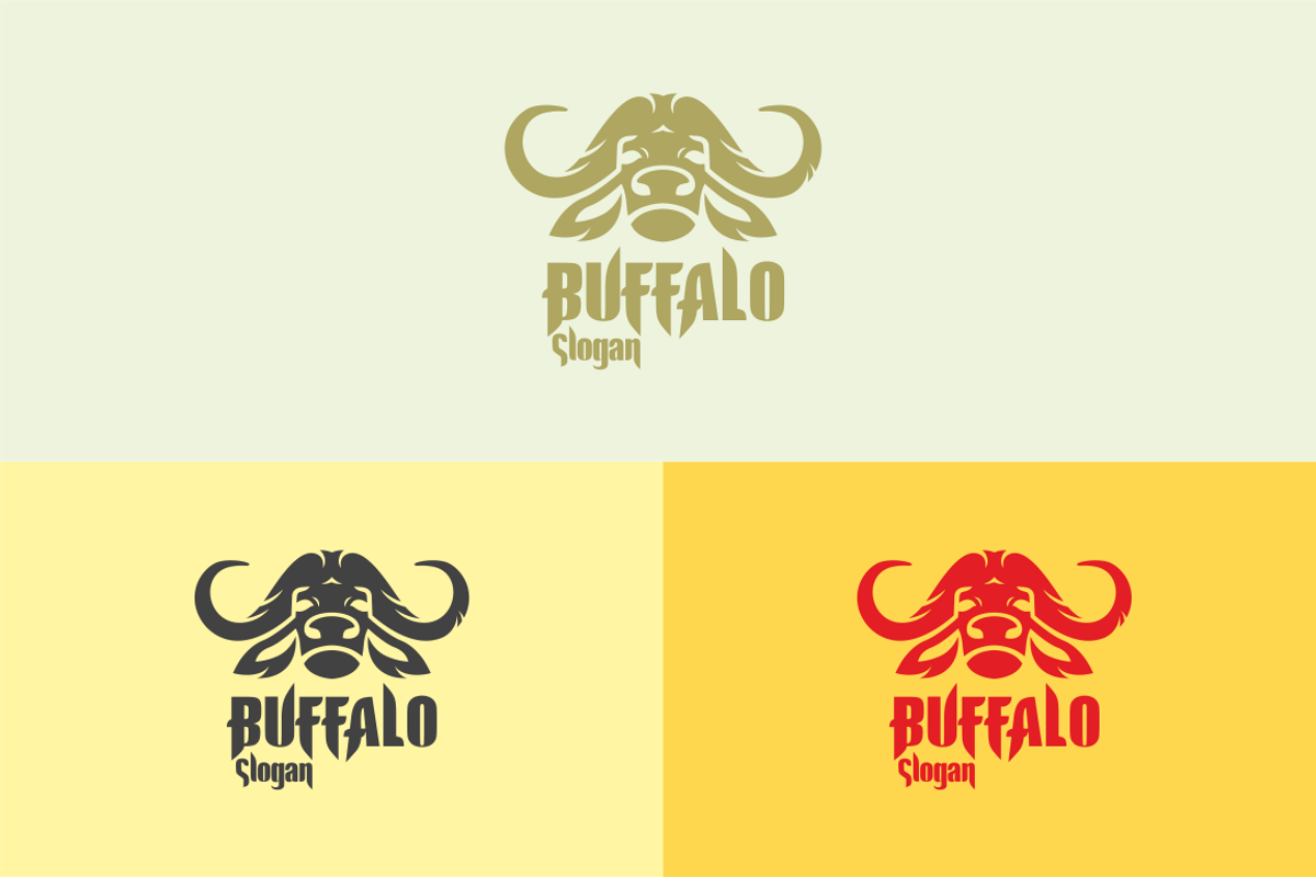 Buffalo Logo, a Branding & Logo Template by Metrolinevision