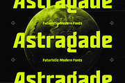 Astragade - Futuristic Modern Fonts, a Sans Serif Font by Konstantine Studio (Thumbnail 1 of 5)