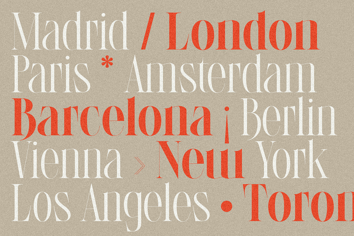 LaRuja - Light & Bold Serif Duo, a Serif Font by SilverStag Type Foundry (Photo 8 of 17)