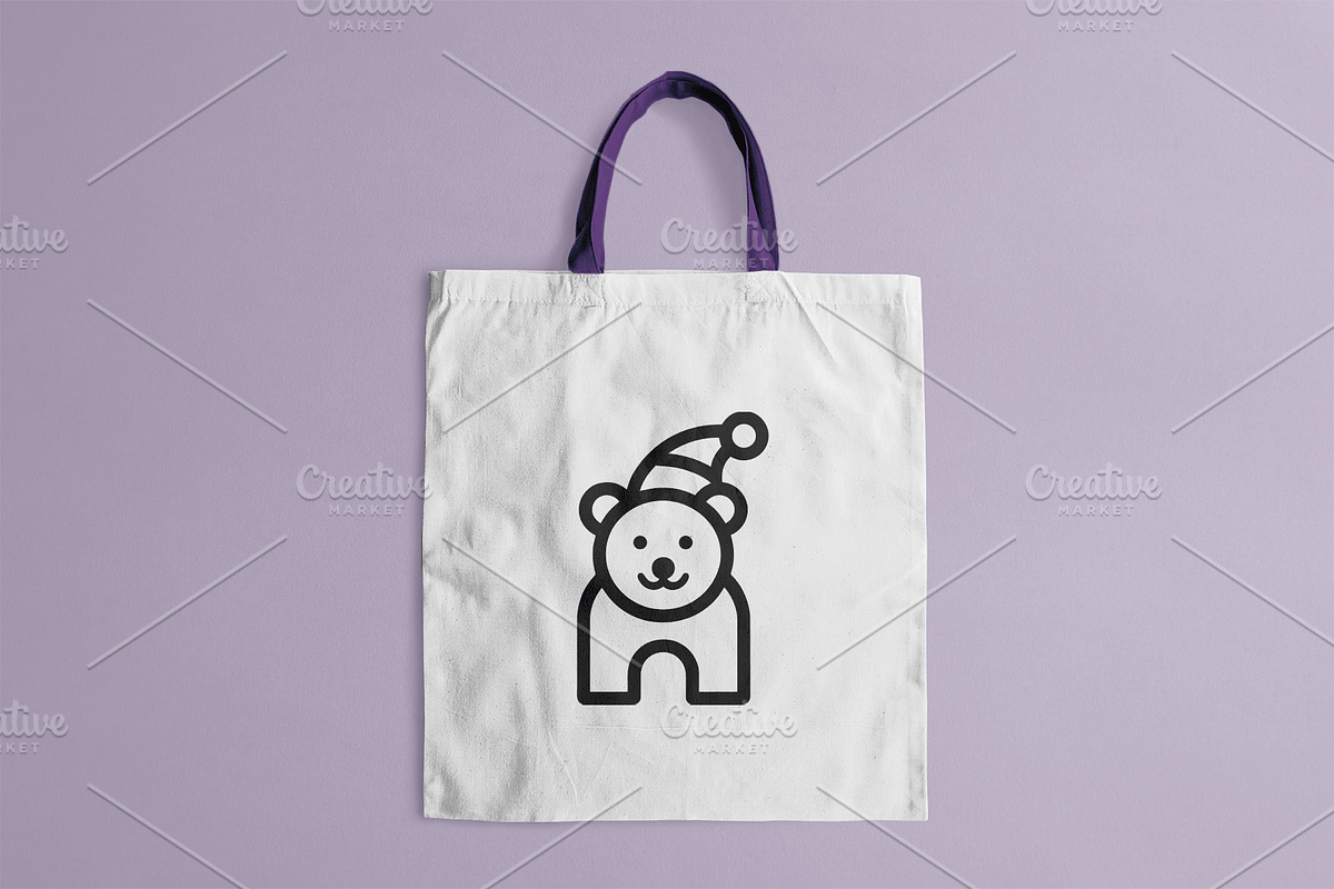 Minimalist Bear Christmas Logo, a Branding & Logo Template by Vectorium Studio (Photo 2 of 2)