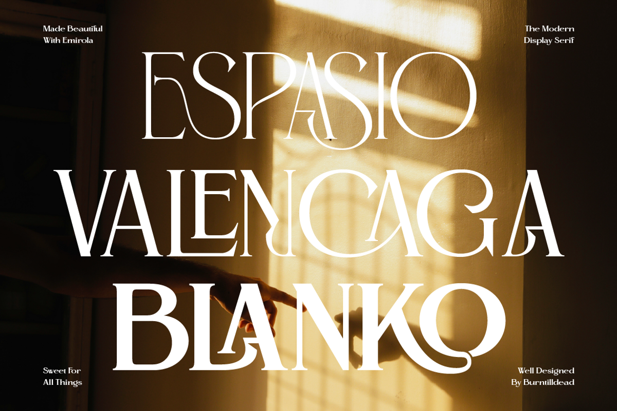 Emirola, a Serif Font by Burntilldead (Photo 12 of 14)