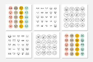 Set Of Smiley Faces. Emoji. Smile!