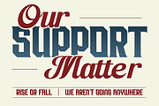 Strikies Sports - Logo Sports, a Slab Serif Font by Nirmana Visual (Thumbnail 14 of 15)